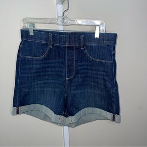 Judy Blue Dark Wash Pull-On Denim Shorts 1XL